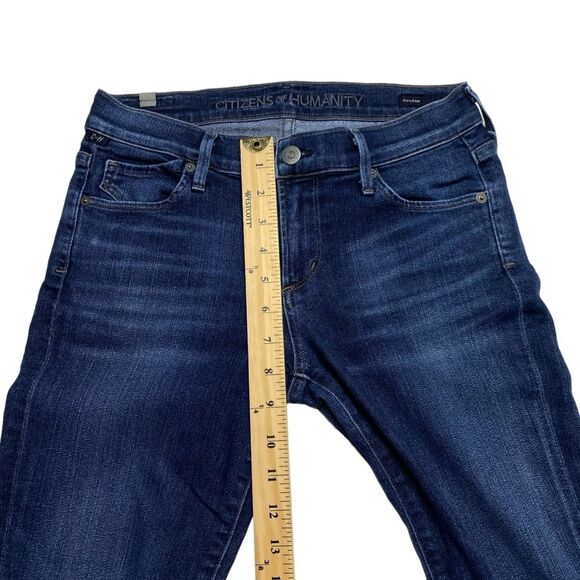 Citizens of Humanity Avedon Skinny Jeans Blue Denim Sz 26 - Picture 7 of 14
